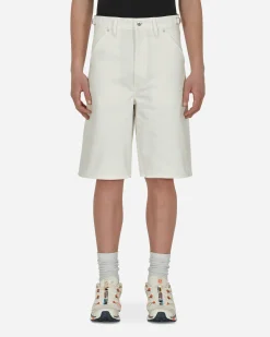 Jil Sander Shorts^Denim Shorts White