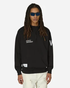 WTAPS Sweatshirts^Depst Half-Zip Sweatshirt Black