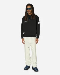 WTAPS Sweatshirts^Depst Half-Zip Sweatshirt Black