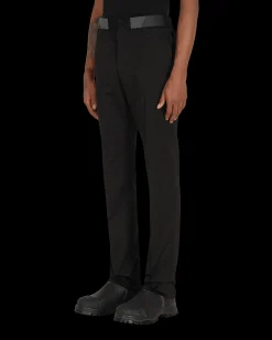 Slam Jam Pants^Diagonal Attica Pants Black