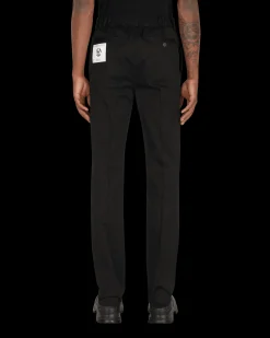 Slam Jam Pants^Diagonal Attica Pants Black