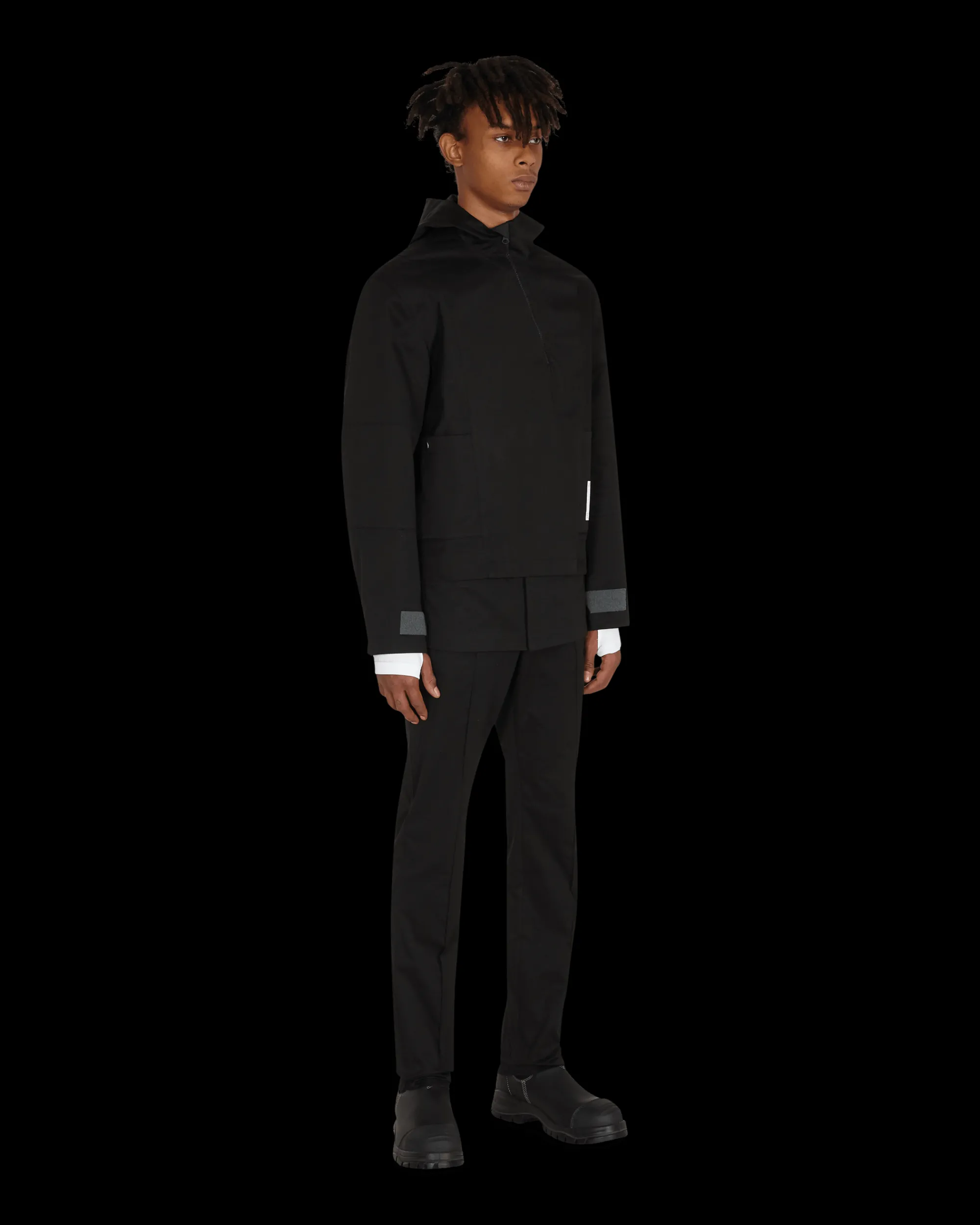 Slam Jam Coats And Jackets^Diagonal Yuma Anorak Black
