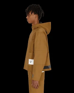 Slam Jam Coats And Jackets^Diagonal Yuma Anorak Brown