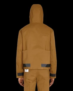 Slam Jam Coats And Jackets^Diagonal Yuma Anorak Brown