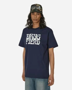 Nancy T-Shirts^Diary T-Shirt Navy