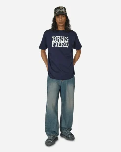 Nancy T-Shirts^Diary T-Shirt Navy
