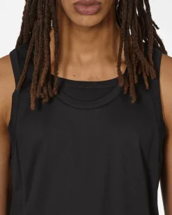 _J.L-A.L_ T-Shirts^Diplopia Tank Black