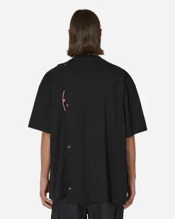 The Salvages T-Shirts^Disco Danger Layer T-Shirt Black