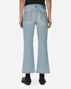 ERL Pants^Distressed Denim Pants Blue