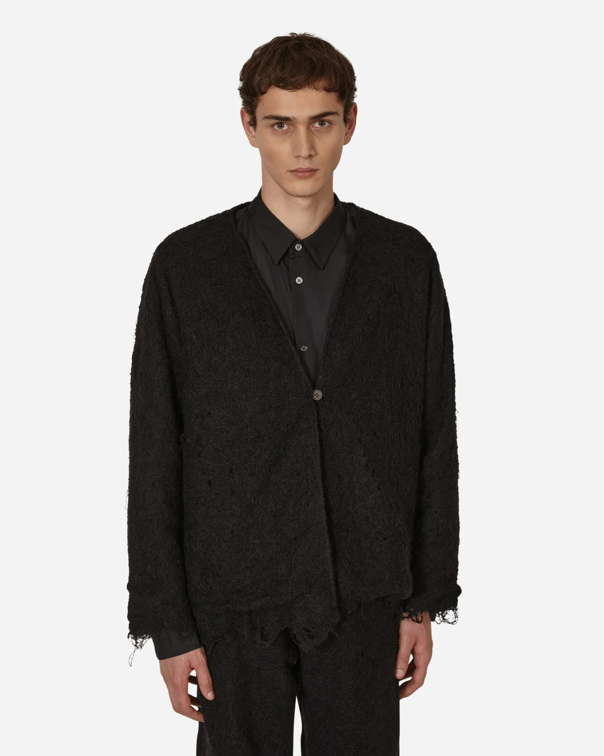 Vitelli Knitwear^Doomboh Lined Cardigan Black