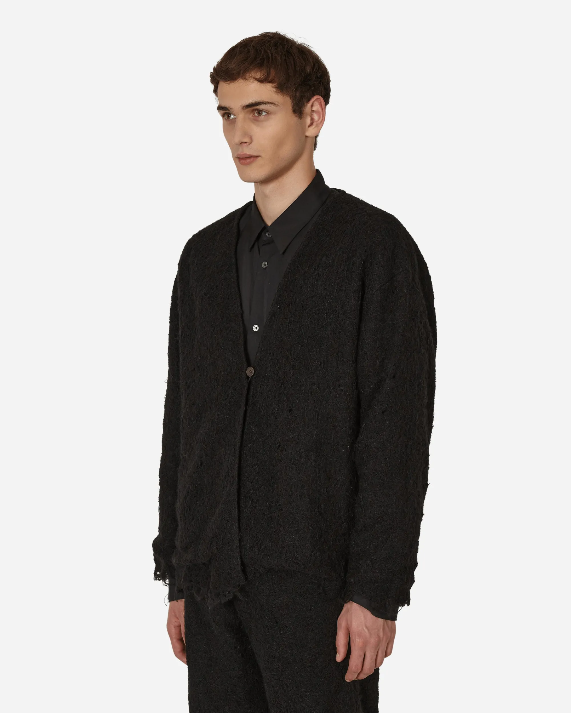 Vitelli Knitwear^Doomboh Lined Cardigan Black