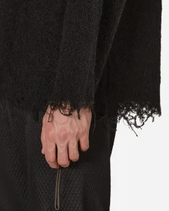 Vitelli Knitwear^Doomboh Lined Sweater Black