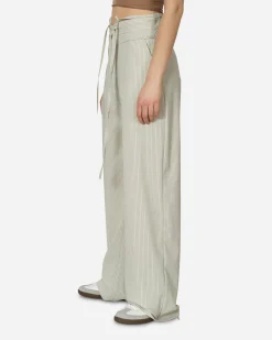 Ottolinger Pants^Double Fold Suit Pants Cream Pinstripe