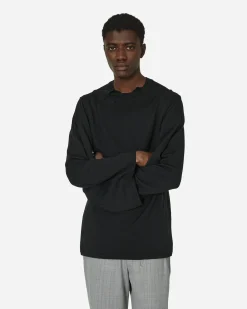 Comme Des Garçons Homme Plus Knitwear^Double Neck Wool Sweater Black