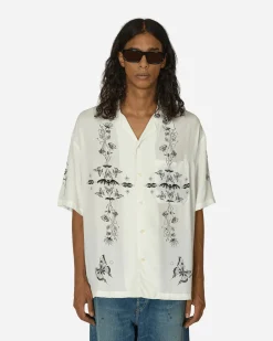Neighborhood Shirts^Dr. Woo Hawaiian Shirt White