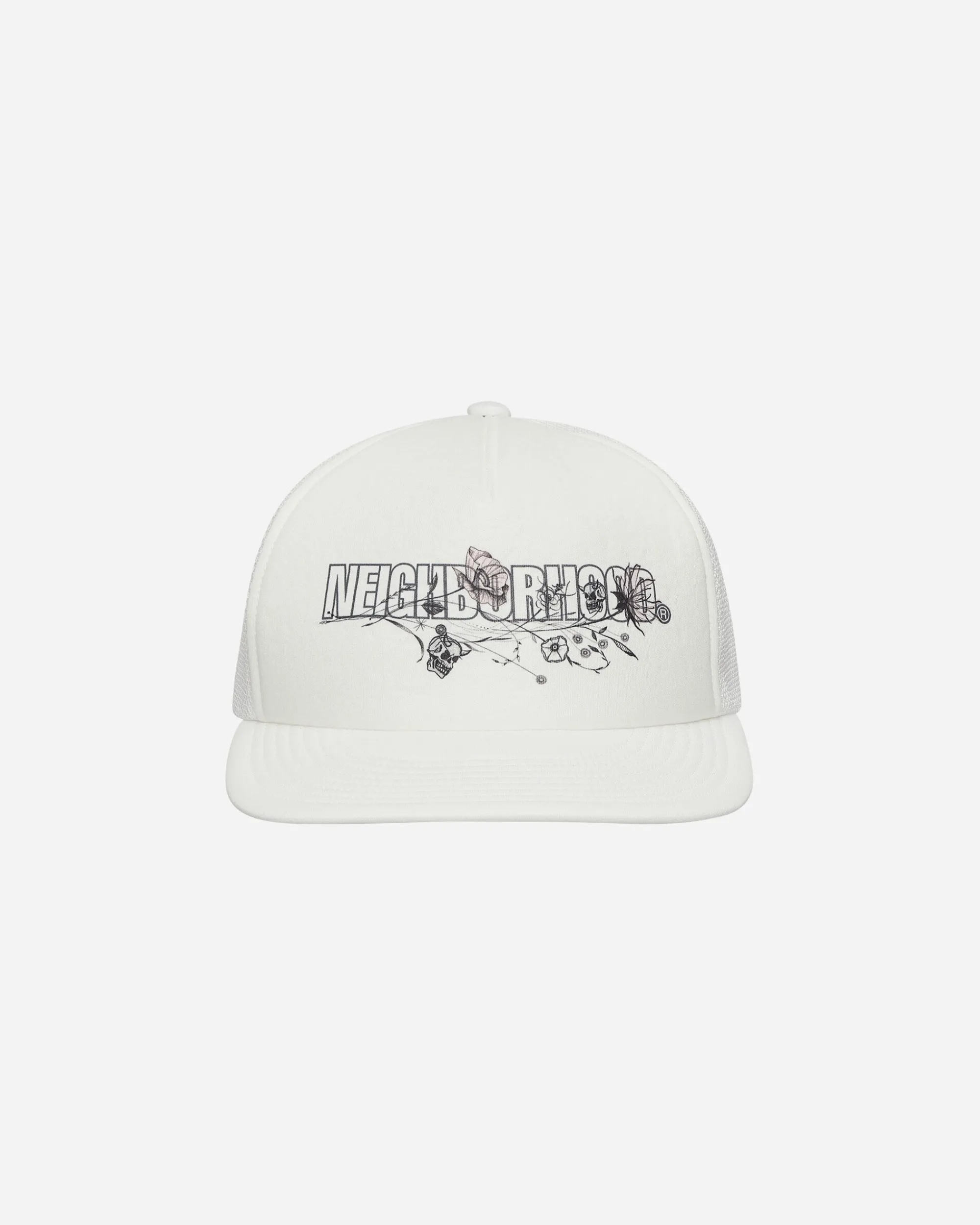 Neighborhood Hats|Hats^Dr. Woo Mesh Cap White