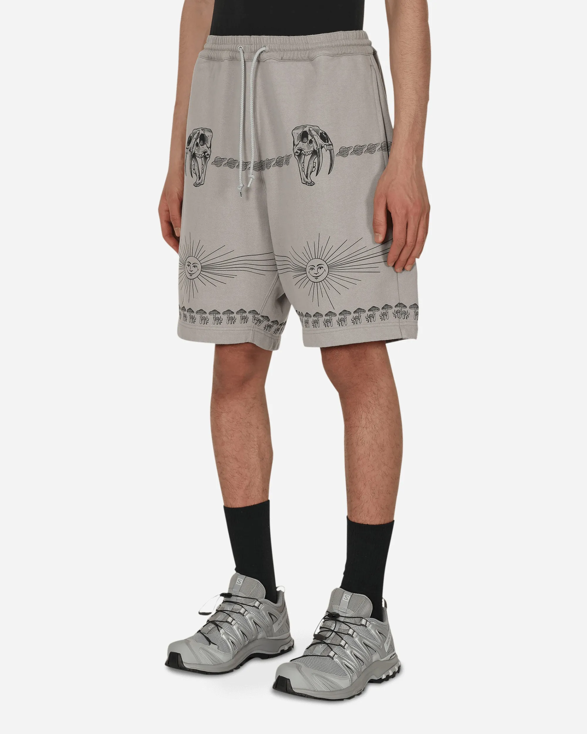 Neighborhood Shorts^Dr. Woo Sweatshorts Grey