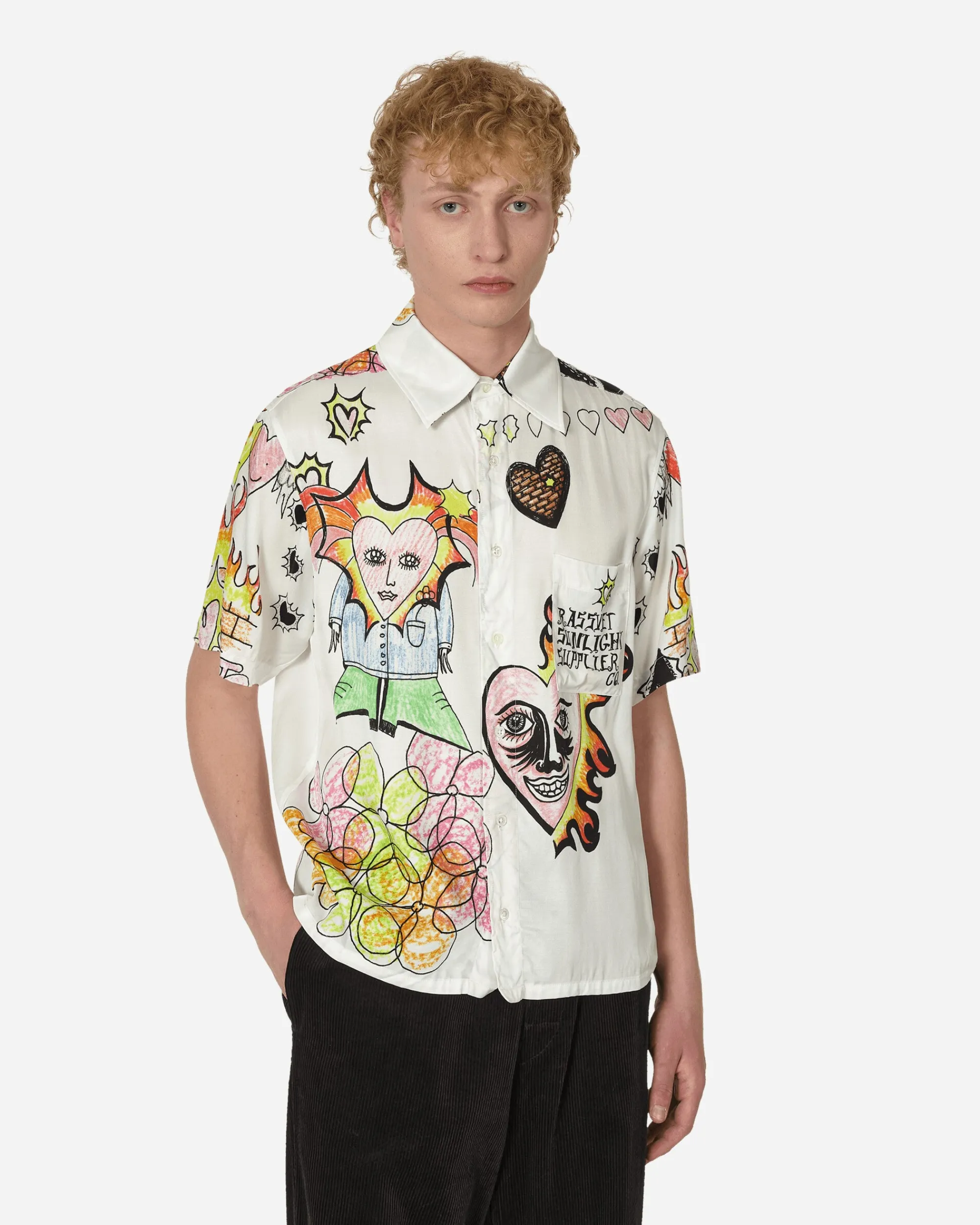 Paccbet Shirts^Drawings Shirt White