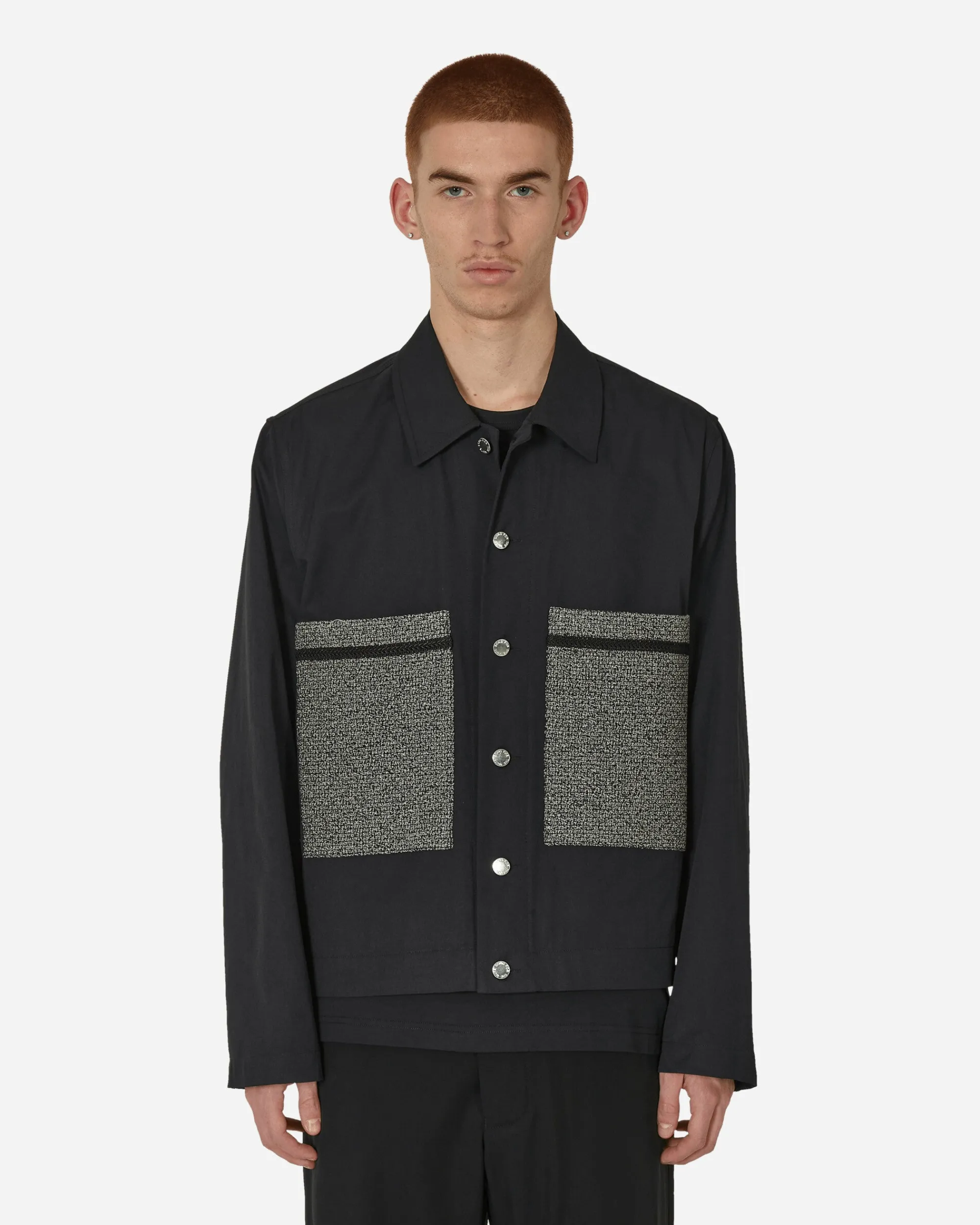 Song for the Mute Coats And Jackets^Dry Cotton Box Jacket Black