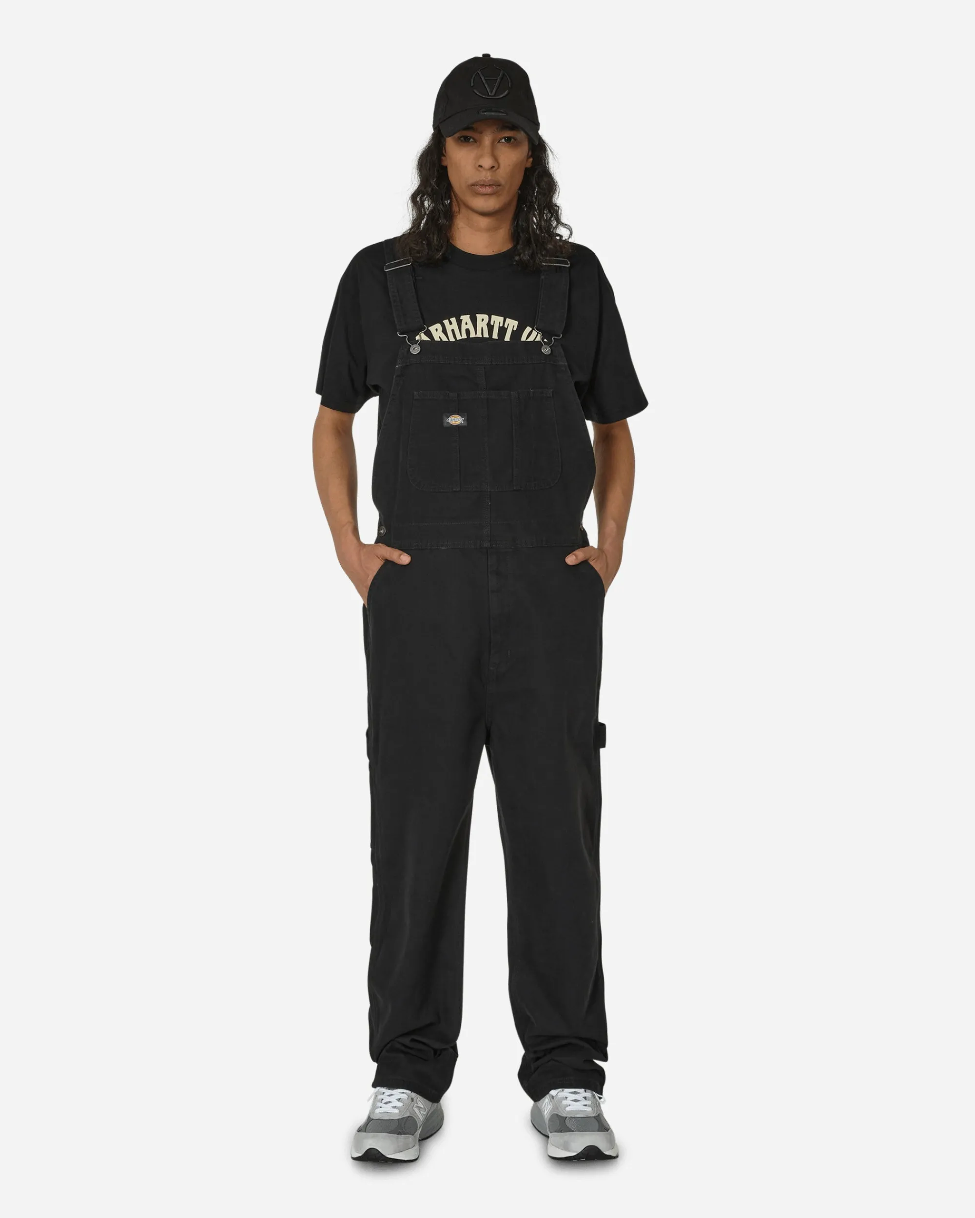 Dickies Pants^Duck Canvas Classic Bib Black