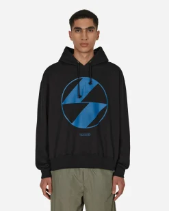 The Salvages Sweatshirts^Emblem Hooded Sweatshirt Black