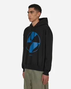 The Salvages Sweatshirts^Emblem Hooded Sweatshirt Black