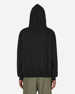 The Salvages Sweatshirts^Emblem Hooded Sweatshirt Black