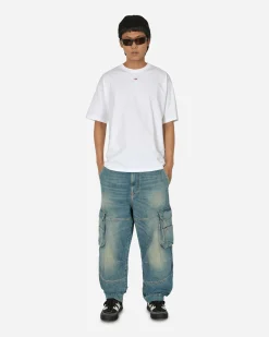 Diesel T-Shirts^Embroidered D Patch T-Shirt White