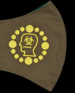Brain Dead Hats|Hats^Embroidered Face Protection Garment Green