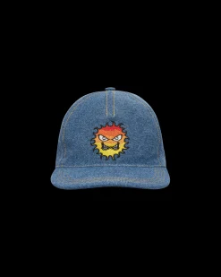 Paccbet Hats|Hats^Embroidered Logo Cap Blue