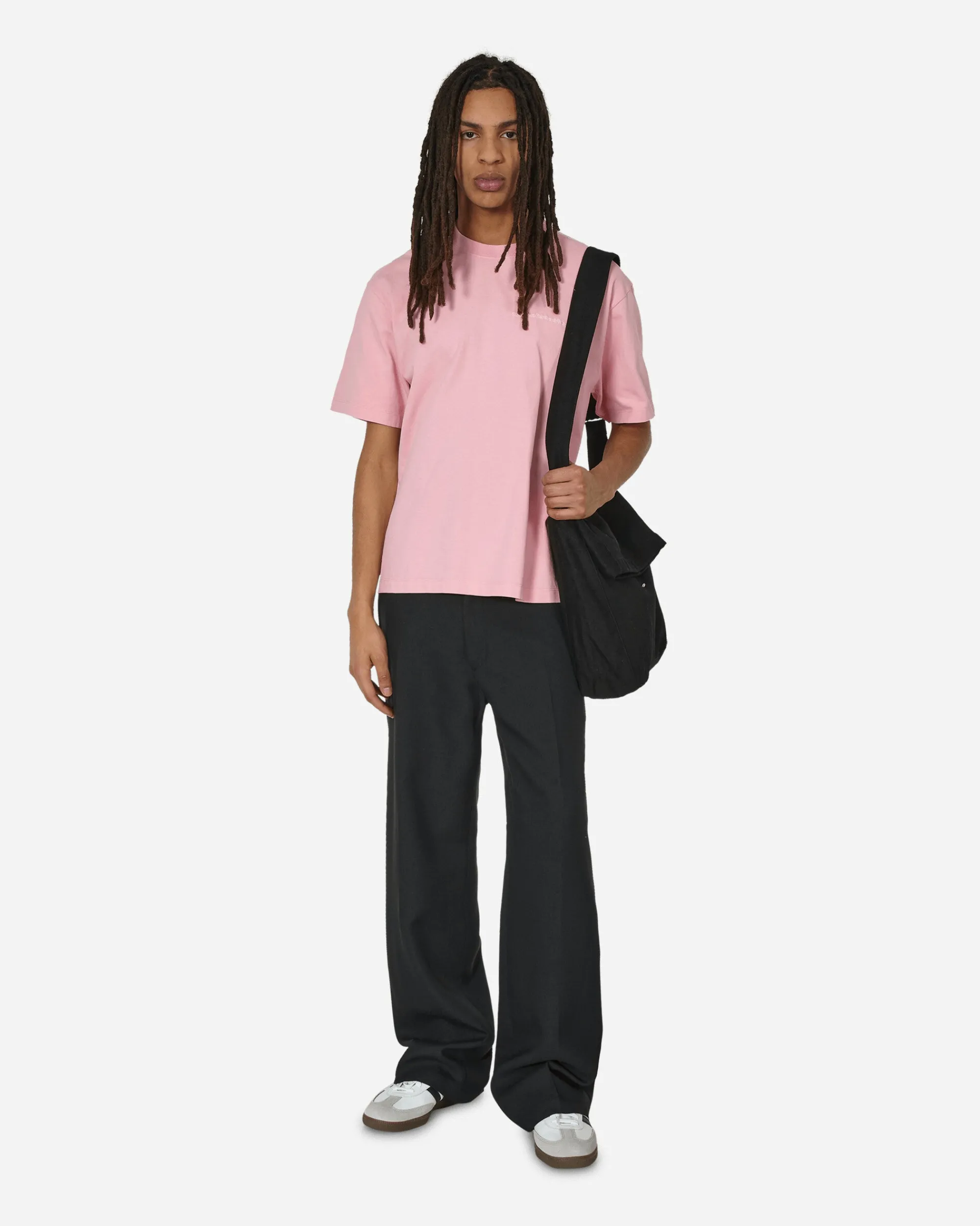 Stockholm (Surfboard) Club T-Shirts^Embroidered Logo T-Shirt Pink