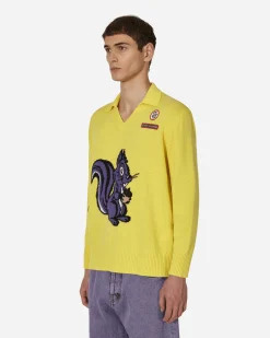 Cormio Knitwear^Emilio Sweater Yellow