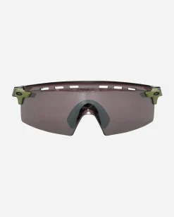 Oakley Eyewear|Eyewear^Encoder Strike Vented Sunglasses Fern Swirl / Prizm Road Black