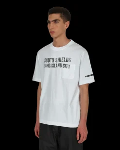 Barbour T-Shirts^Engineered Garments T-Shirt White