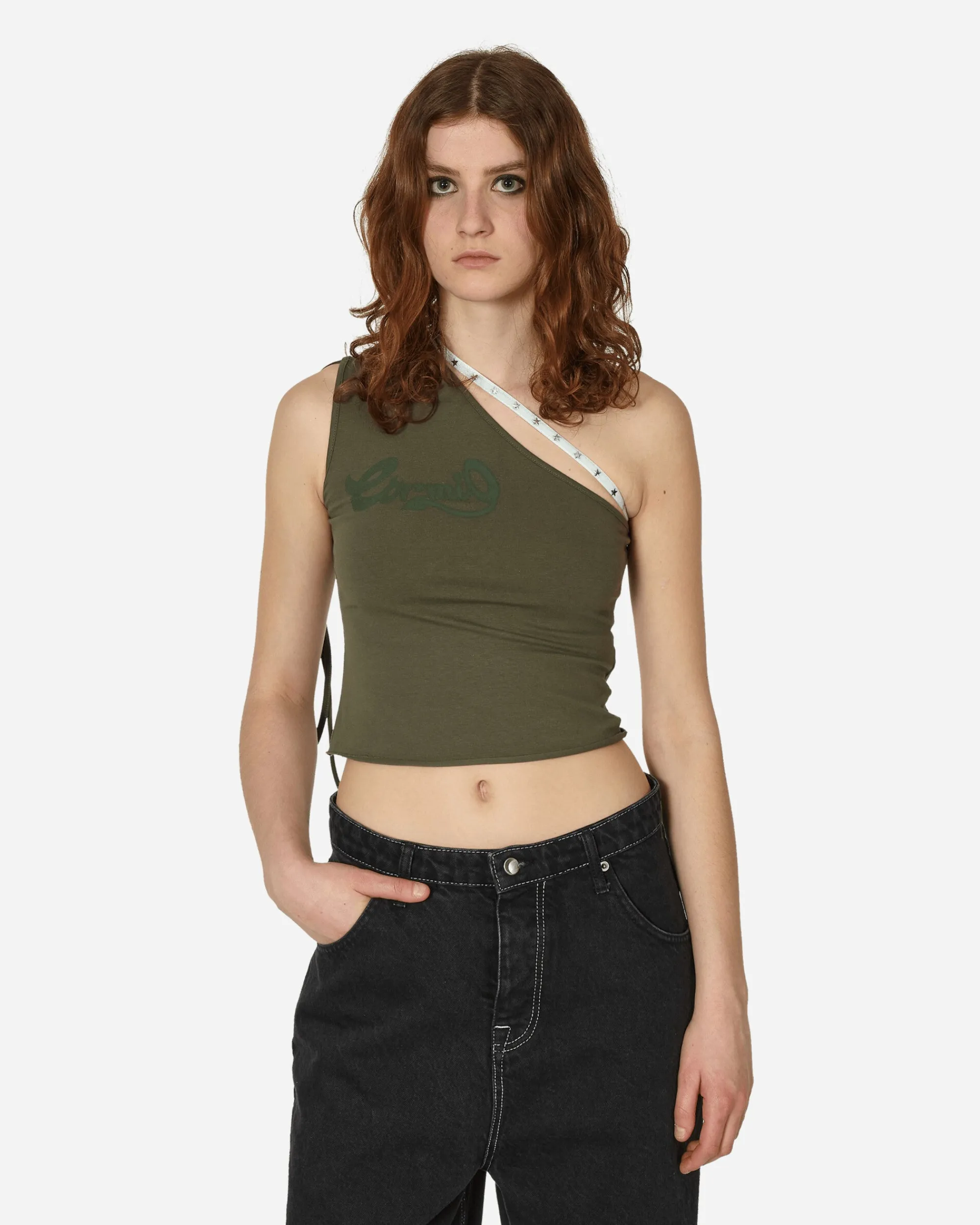 Cormio T-Shirts^Erika One Shoulder Top Brown
