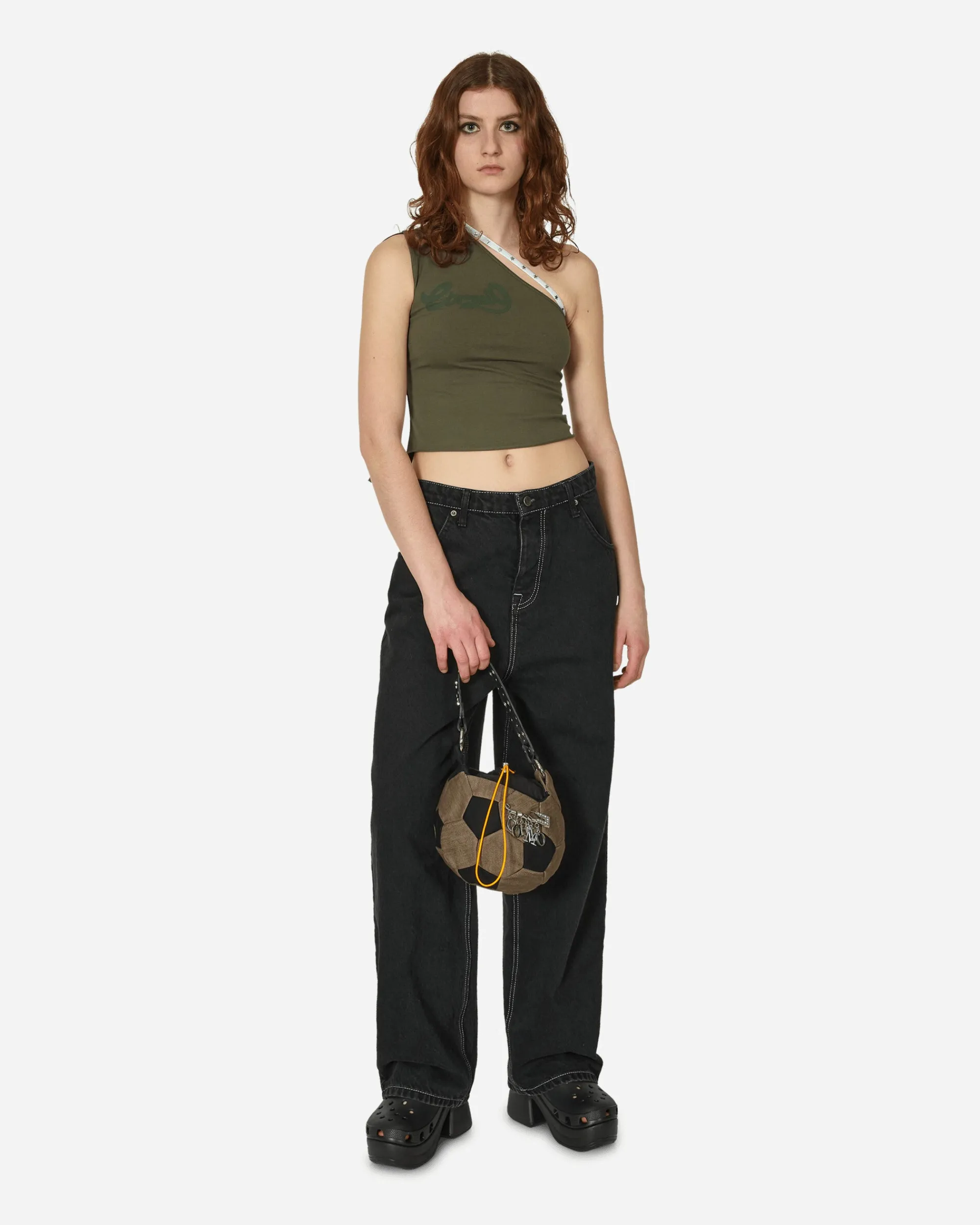 Cormio T-Shirts^Erika One Shoulder Top Brown