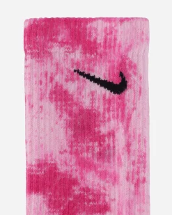 Nike Underwear^Everyday Plus Cushioned Crew Socks Pink / Blue
