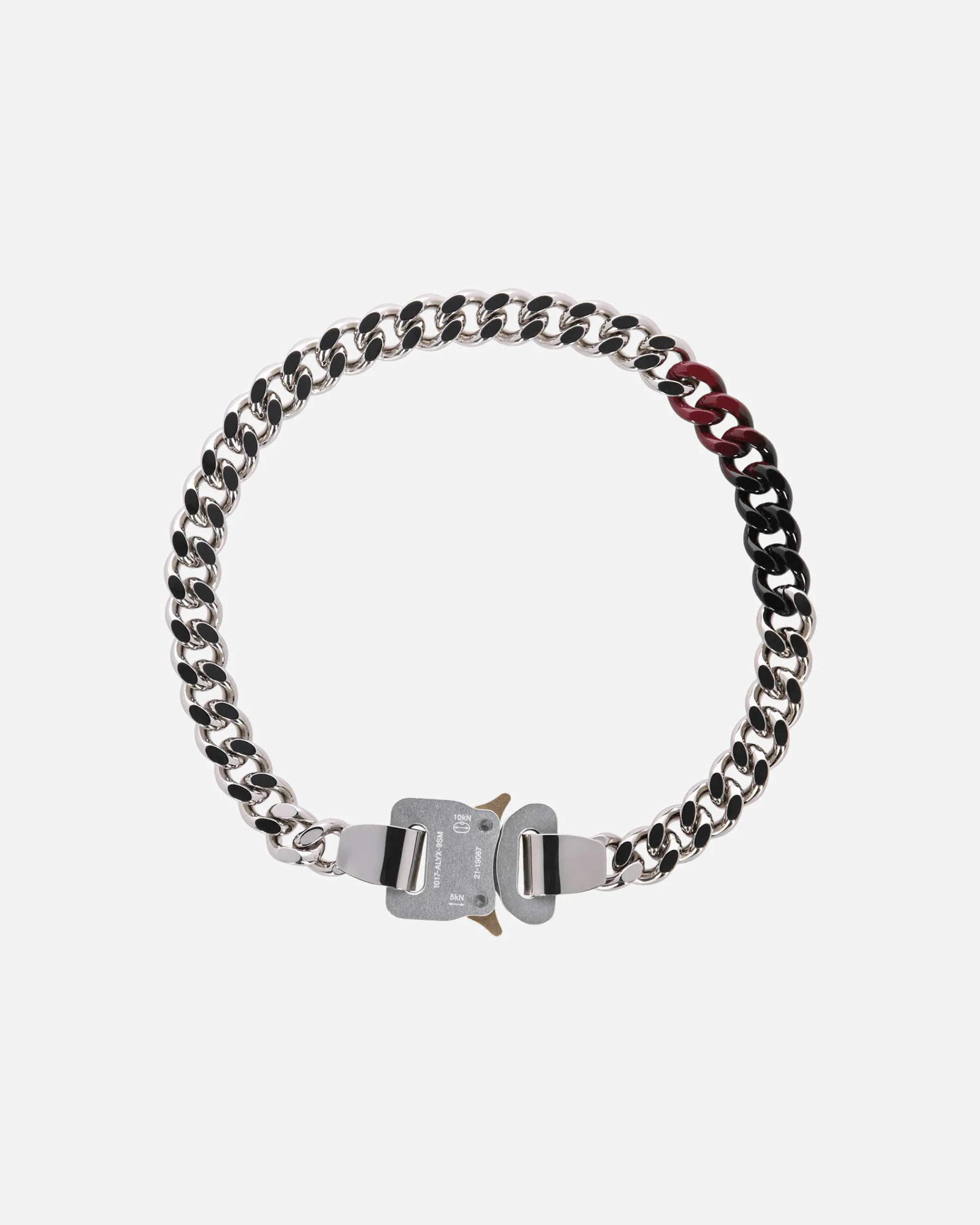 1017 ALYX 9SM Jewellery|Jewellery^Exclusive Signature Buckle Necklace Red