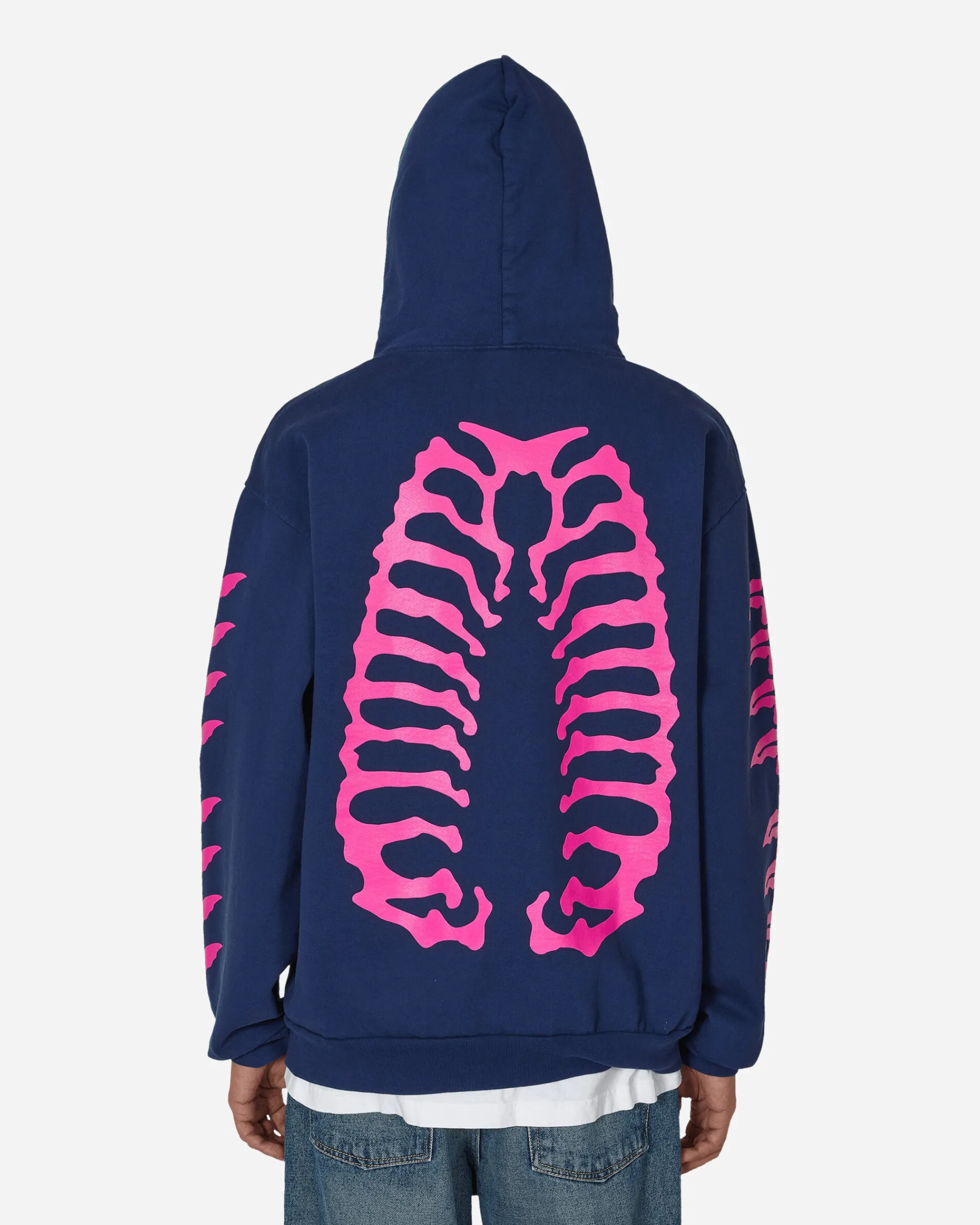 Stray Rats Sweatshirts^Exo Zip Up Hoodie Blue