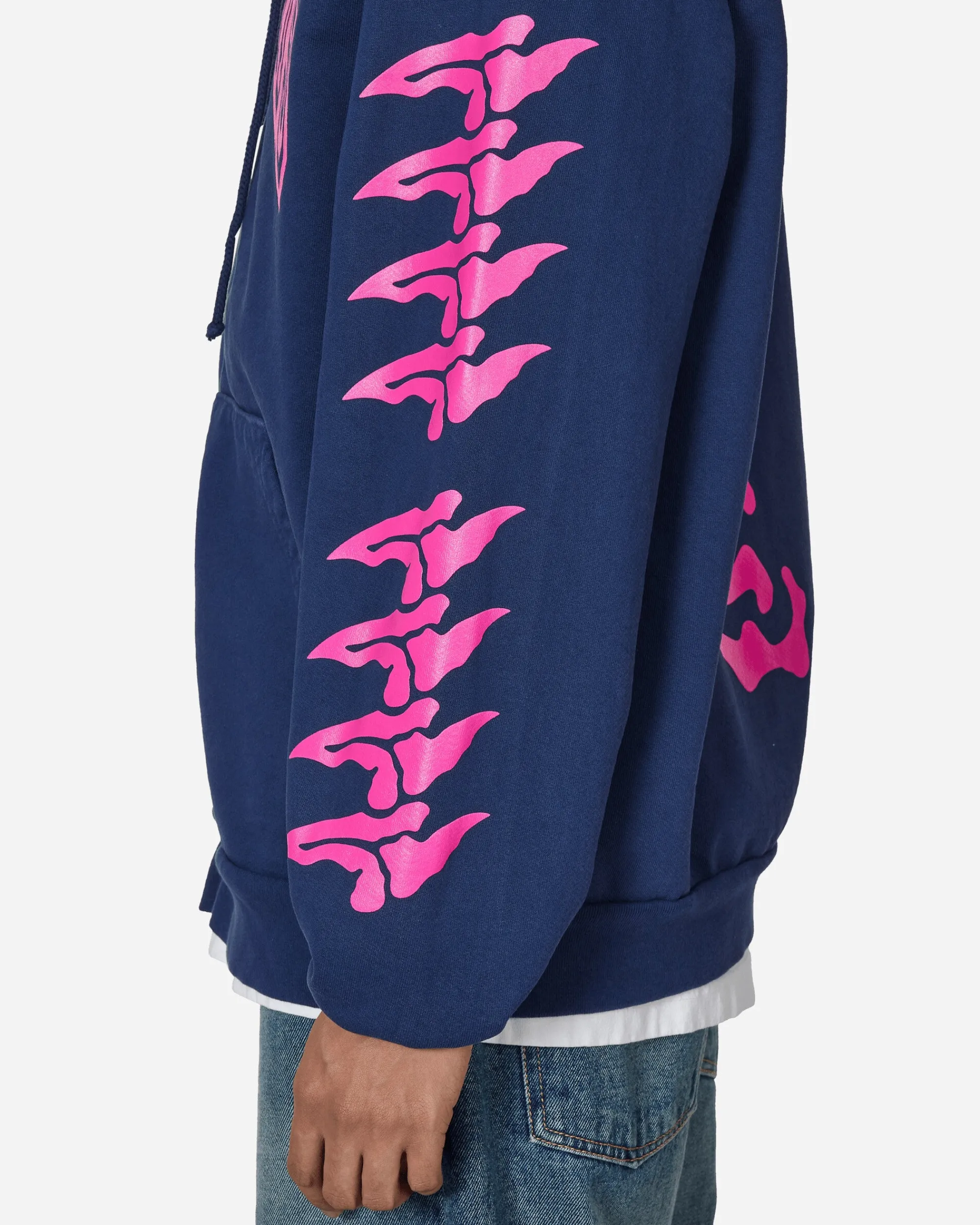 Stray Rats Sweatshirts^Exo Zip Up Hoodie Blue
