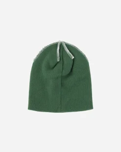 Stüssy Hats|Hats^Exposed Stitch Skullcap Green