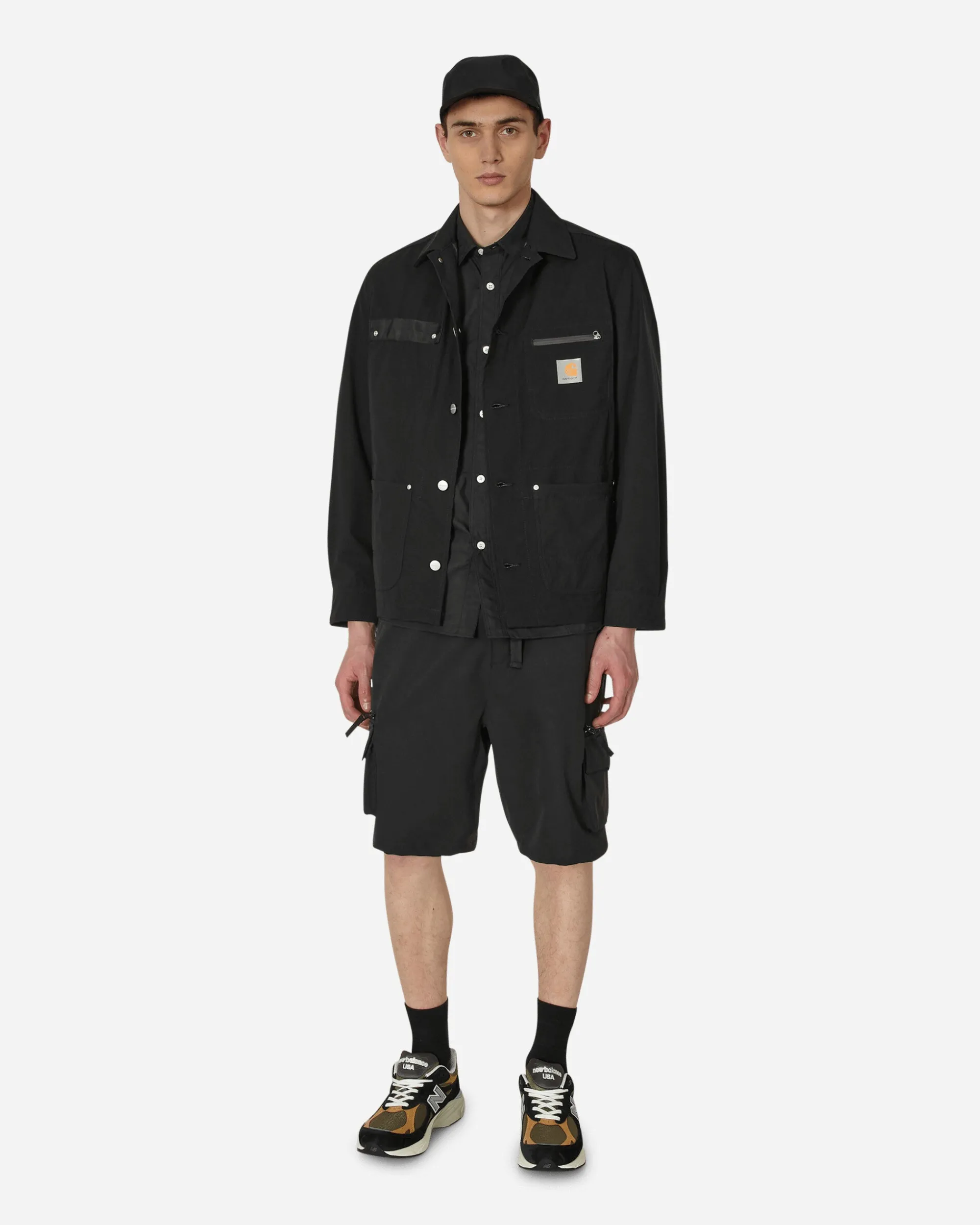 Junya Watanabe MAN Shirts^eYe Carhartt Shortsleeve Shirt Black