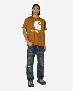 Junya Watanabe MAN T-Shirts^eYe Carhartt T-Shirt Brown