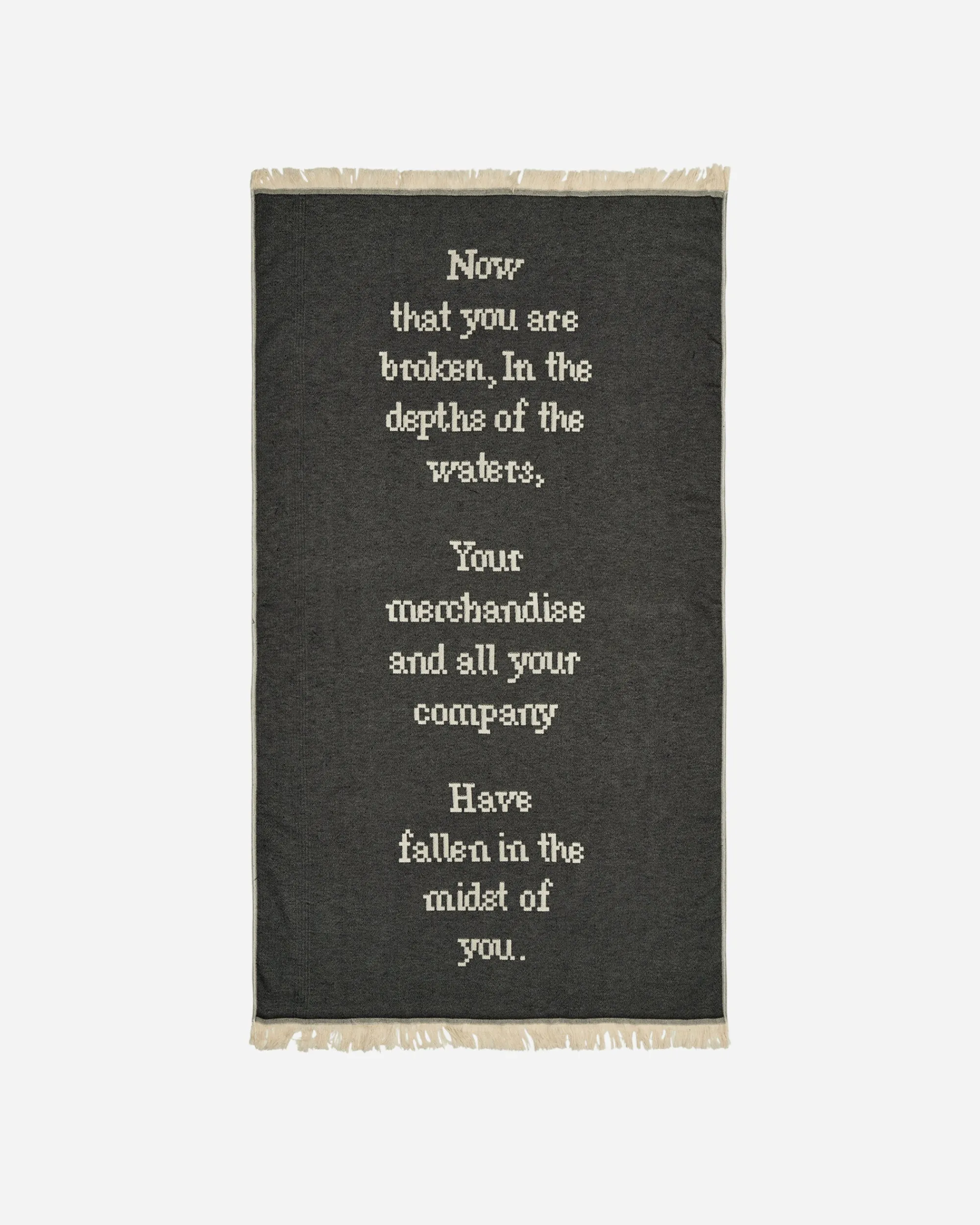 Serapis Textile^Ezekiel 27:34 Jacquard Towel Multicolor