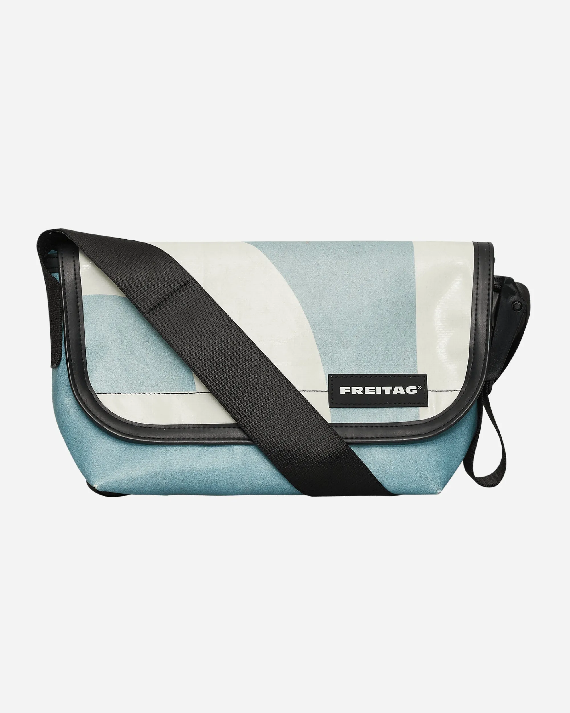Freitag Bags·Shoulder|Bags·Shoulder^F41 Hawaii Five-0 Extra Small Messenger Bag Light Blue / White