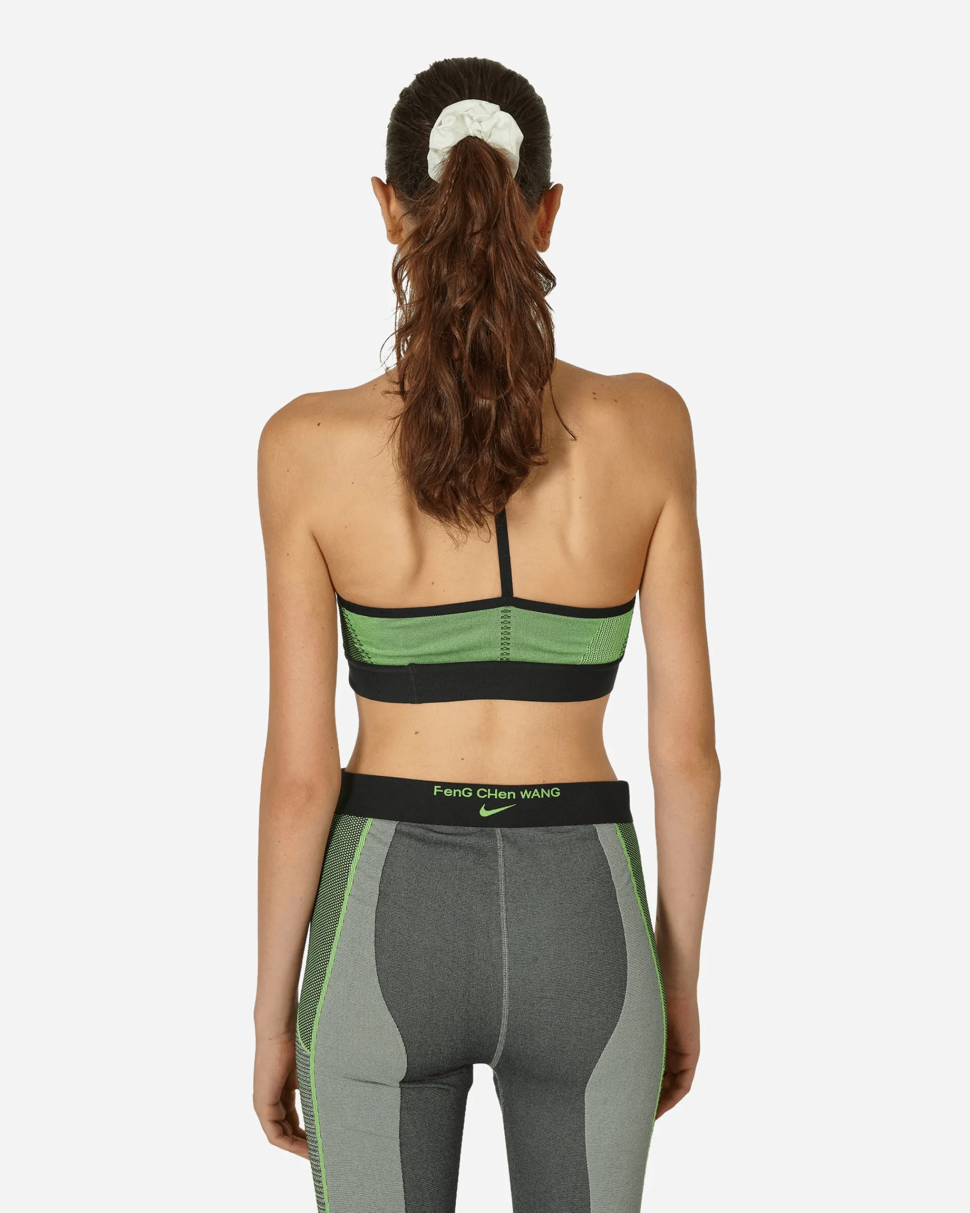 Nike Underwear^Feng Chen Wang Bra Black / Action Green