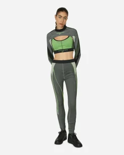 Nike Underwear^Feng Chen Wang Bra Black / Action Green