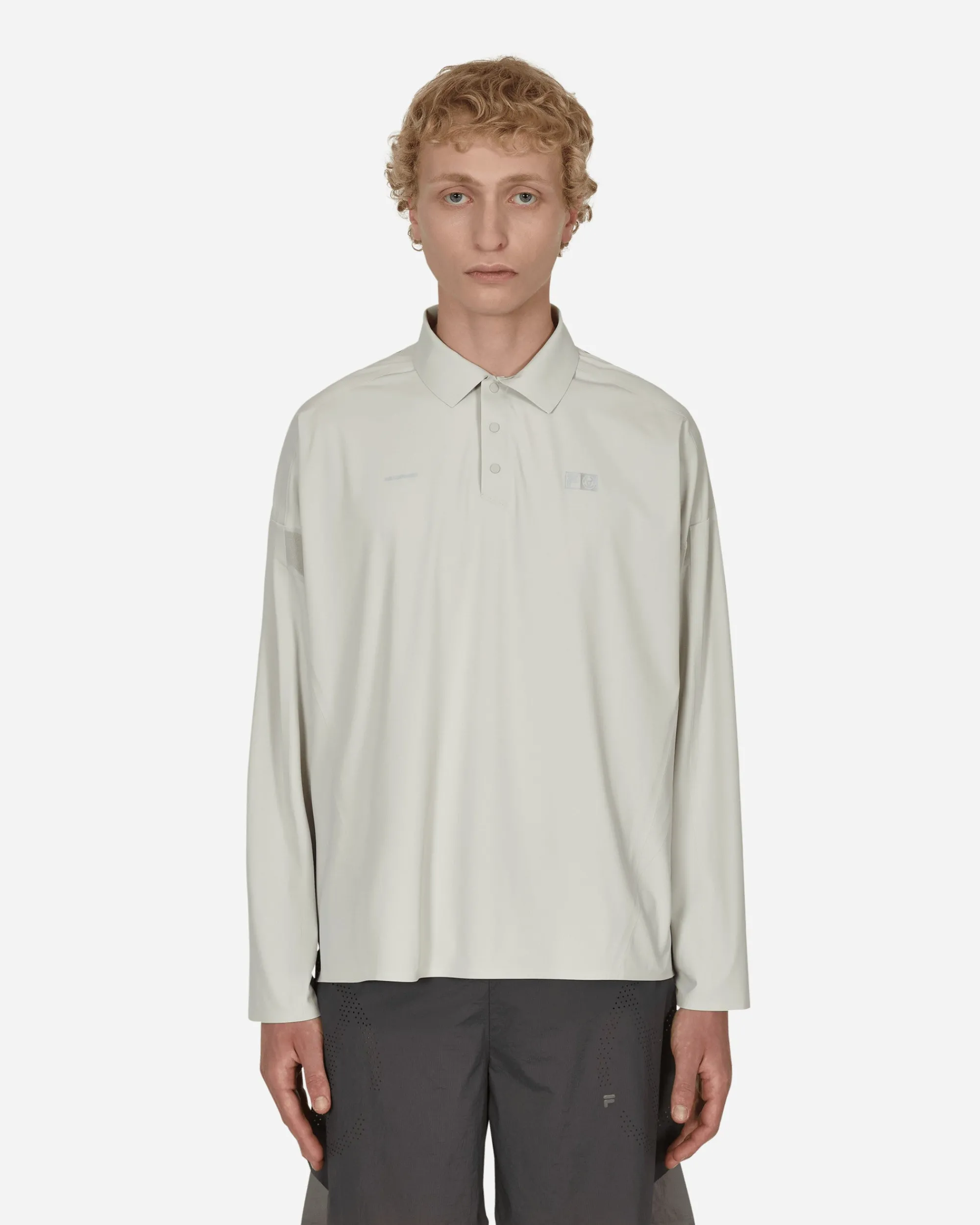 Slam Jam T-Shirts^FILA Redefined Longsleeve Polo Shirt Grey