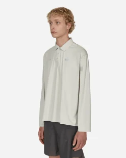 Slam Jam T-Shirts^FILA Redefined Longsleeve Polo Shirt Grey