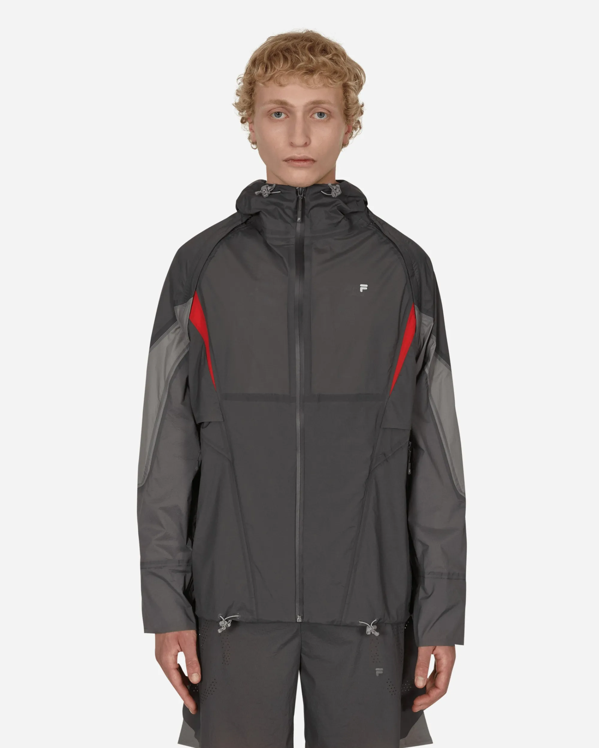 Slam Jam Coats And Jackets^FILA Redefined Transformable Windbreaker Grey